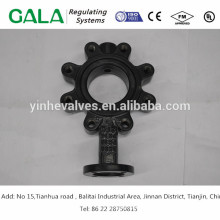 Butterfly valve body casting in hardware for foundry